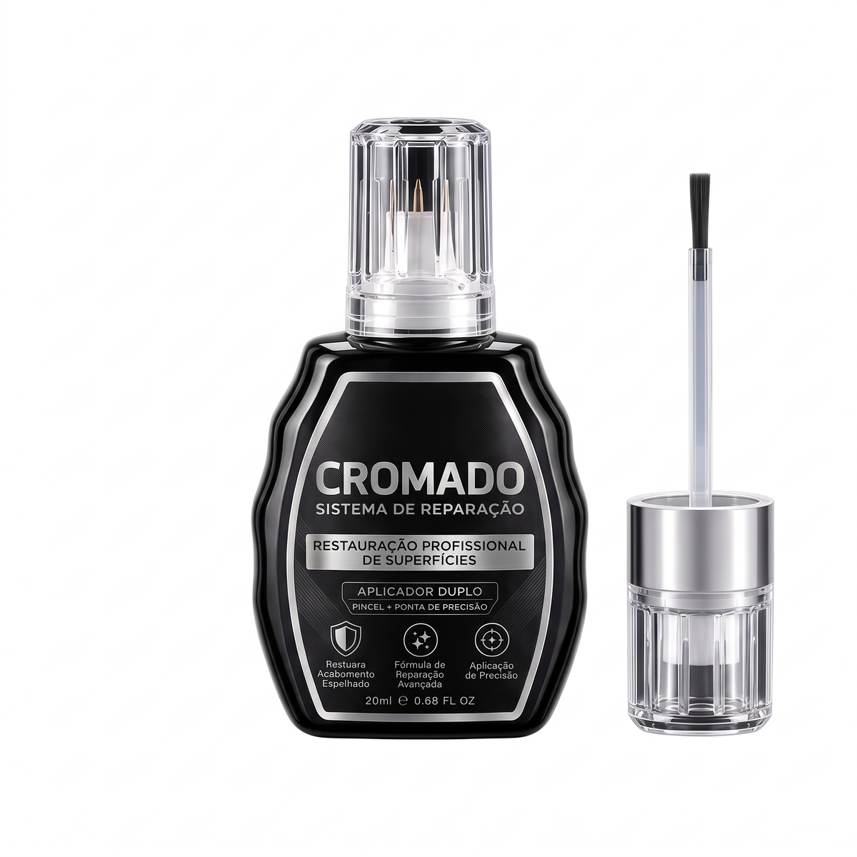 Caneta profissional para reparação de cromados