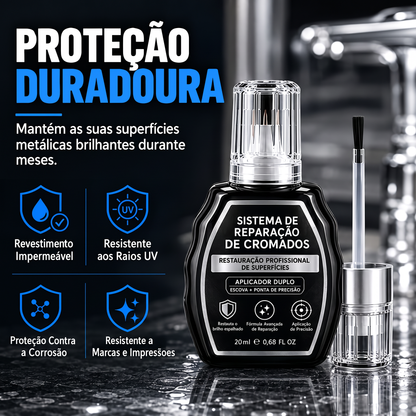 Caneta profissional para reparação de cromados