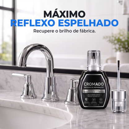 Caneta profissional para reparação de cromados